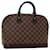 LOUIS VUITTON Damier Ebene Alma Hand Bag N51131 LV Auth 76965  ref.1419386