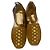 Jimmy Choo Espadrilles Leder Hellbraun 37