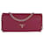 Prada Metal Saffiano Fuchsia Pink Leder Geldbörse an einer Clutch mit Kette  ref.1419430