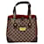 Organizer Louis Vuitton Hampstead PM Damier Ebene Canvas Tote Brown Cloth  ref.1419432