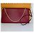 Borsa a mano Louis Vuitton Epi 24 Pochette Accessori in pelle rossa, borsa a tracolla. Rosso