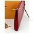 Borsa a mano Louis Vuitton Epi 24 Pochette Accessori in pelle rossa, borsa a tracolla. Rosso - vista 3