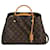 Louis Vuitton Montaigne MM Monogram Shoulder Bag Brown Cloth  ref.1419505