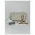 Clutch in pelle bianca Caro Cannage Christian Dior - vista 2