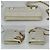 Clutch in pelle bianca Caro Cannage Christian Dior - vista 4