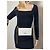 Clutch in pelle bianca Caro Cannage Christian Dior - vista 5