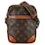 Louis Vuitton Bolso de hombro Danube de piel PVC M45266 en buen estado Castaño Lienzo  ref.1419543