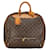 Louis Vuitton Monogram Evasion Boston Travel Bag M41443 Brown PVC Leather in Very Good Condition Cloth  ref.1419545