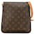 Bolso de hombro corto Louis Vuitton Monogram Musette Salsa M51258 en cuero PVC marrón en muy buen estado Castaño Plástico  ref.1419552