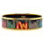 Hermès Hermes Les Sangles Enamel Bangle GM  Enamel Bangle in Excellent condition Black  ref.1419561