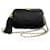 Chanel CC Satin Quilted Tassel Frame Crossbody Canvas Crossbody Bag in Very Good Condition Black Cloth  ref.1419591