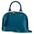 Louis Vuitton Alma BB Leather Handbag M40853 in Great Condition Blue  ref.1419633