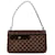 Louis Vuitton Damier Aubagne Shoulder Bag N51129 PVC Leather in Great Condition Brown Cloth  ref.1419669