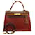 Hermès Brown Tricolor Box Kelly Retourne 28 Leather Pony-style calfskin  ref.1419795