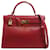 Hermès Hermes Scatola Rossa Vitello Kelly Retourne 32 Rosso Pelle Vitello simile a un vitello  ref.1419811