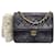 Chanel Timeless Classic Quilted Single Flap Black Leather  ref.1419824