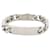 LOUIS VUITTON MONOGRAM CHAIN CURB BRACELET62486 20CM BANGLE STRAP Silvery Metal  ref.1419858