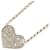 & Other Stories LuxUness 18Collier coeur diamant or k Collier métal en excellent état Doré  ref.1419945