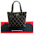 Chanel Matelasse Wild Stitch Coco Mark Leather Tote Bag Leather Tote Bag 36651 in Very Good Condition Black  ref.1419981