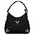 Gucci Bolso Gucci GG Abbey de lona 130738 Bolso de mano de lona de cuero negro 130738 en muy buena Lienzo  ref.1420012