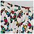 Emanuel Ungaro falda de mariposas Multicolor - vista 8