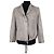 Kurze Jacke in Taubenfarbe aus Leinen von Max & Co. Grau