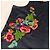 Kenzo Bluse mit Blumenmuster aus den 1990er Jahren Schwarz - Ansicht 5
