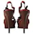 Sandales Yves Saint Laurent Tribute Marron Cuir  - vue 3