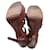 Sandales Yves Saint Laurent Tribute Marron Cuir  - vue 5