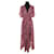 Maje Bordeaux dress Dark red Polyester  ref.1420300