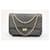 CHANEL Bolsos Cuero Gris antracita  ref.1420339