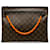 Marron Louis Vuitton Monogramme Solar Ray A4 Pochette Pochette Plastique  ref.1420384