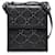 Sac messager perforé en relief Gucci GG noir Cuir  ref.1420385