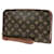 Louis Vuitton Orsay Marrom Lona  ref.1420436