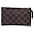 Louis Vuitton Pochette Marrone Tela  ref.1420501