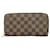 Portafoglio Zippy Louis Vuitton Marrone Tela  ref.1420510