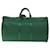 Louis Vuitton Keepall 60 Green Leather  ref.1420538