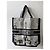 Borsa tote di Christian Dior Bianco Blu scuro - vista 2