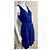 Diane Von Furstenberg Abito avvolgente nero e blu DvF Obelixe - vista 2