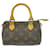 Louis Vuitton Nano Speedy Marrone Tela  ref.1420591