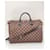 LOUIS VUITTON Damier Ebene Speedy bandolera 35 Bolsa de hombro Castaño Lienzo  ref.1420616