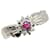 & Other Stories Pt900 Platinum Ruby Diamond Ring Size 12.5 in Great Condition Silvery Metal  ref.1420664