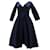 Robes CHRISTIAN DIOR.fr 34 silk Soie Bleu Marine  ref.1420688