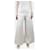 Autre Marque Cream high-rise wide leg trousers - size UK 10 Linen  ref.1420725