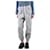 Miu Miu Joggers in cotone grigio con risvolto - taglia UK 4  ref.1420742