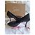 Décolleté Christian Louboutin Open Apostropha in pelle nappa nera - vista 10