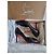 Décolleté Christian Louboutin Open Apostropha in pelle nappa nera - vista 11