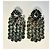 Bimba & Lola Orecchini vintage con cristalli Bimba&Lola Silver hardware - vista 2
