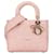 Dior Pink Medium Cannage Lady D-Lite Cloth Cloth  ref.1420813