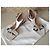 Sandali Nina Ricci in pelle bianchi Bianco - vista 5